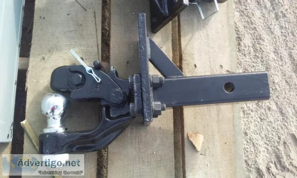 (2) UNUSED STIFF NECK PINTLE HITCHES