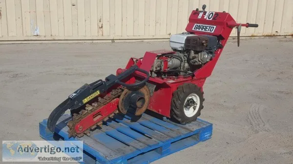 2005 BARRETO 912 WALK BEHIND TRENCHER
