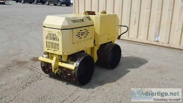 2001 WACKER RT820CC WALK BEHIND PADFOOT TRENCH ROLLER