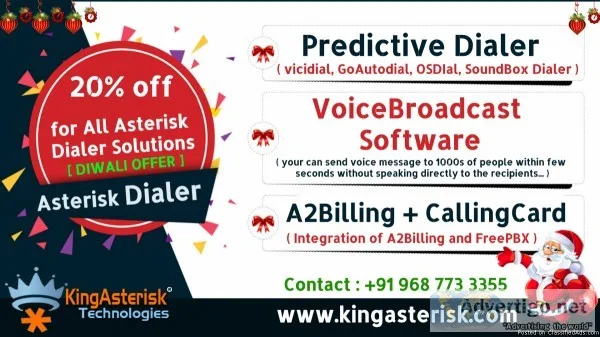 Asterisk Dialer New Year Offers  KingAsterisk