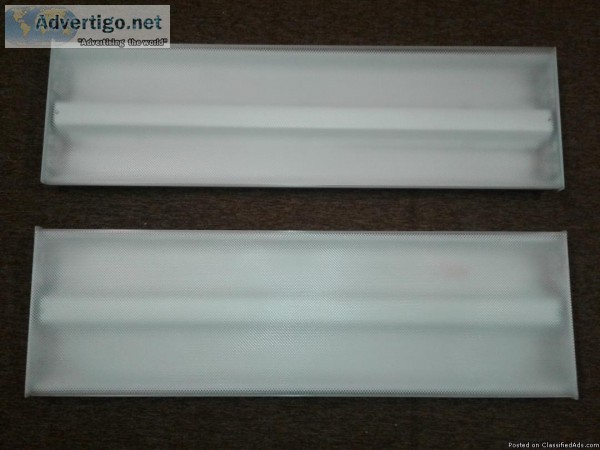 48" FLORESCENT CEILING FIXTURES-SET OF 2