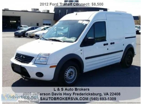 2012 FORD TRANSIT CONNET XLT4DRCARGO MINI-VAN