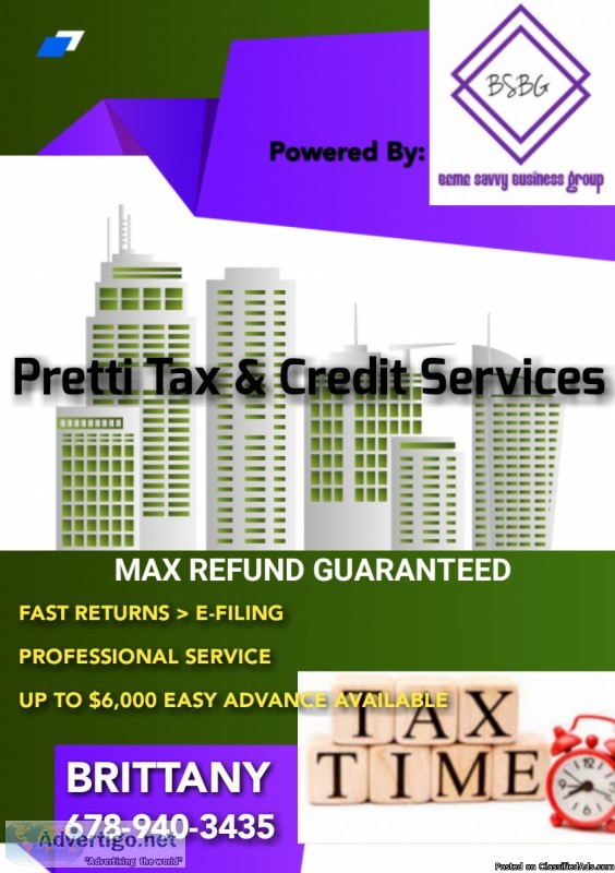 Tax Prep and Credit Repair NOW
