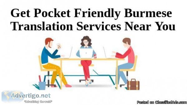 Get Pocket Friendly Burmese Translation Services Near You