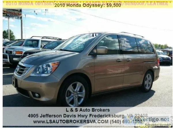 2010 HONDA ODYSSEY TOURING 4DRMINI-VAN