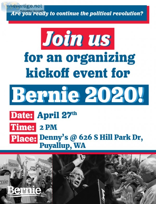 Bernie 2020 Organizing Kickoff