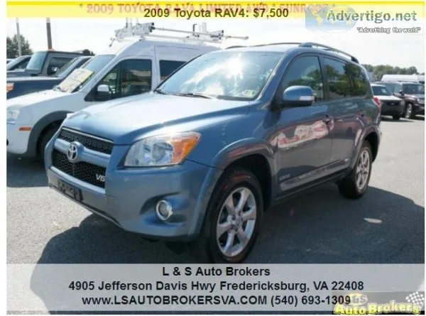 2009 TOYOTA RAV4 4X4 LIMITED SUV