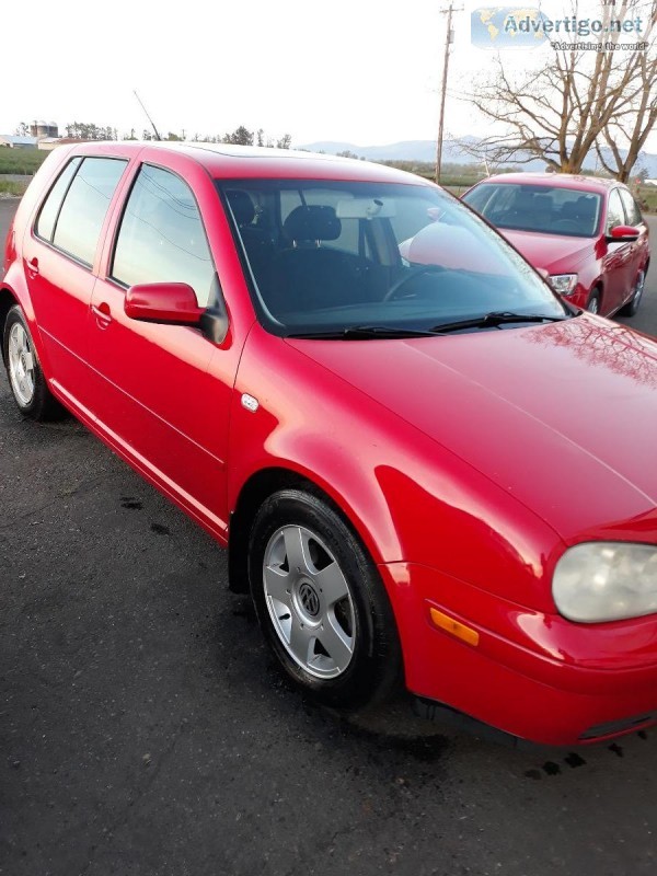  01 VW Golf GLS