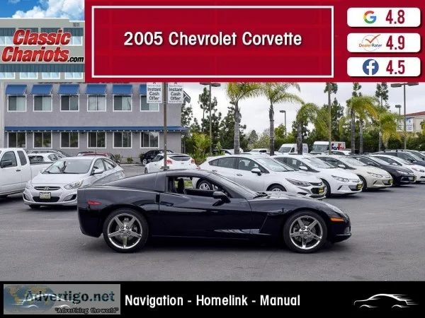 Used 2005 Chevrolet Corvette for Sale in San Diego - 19629