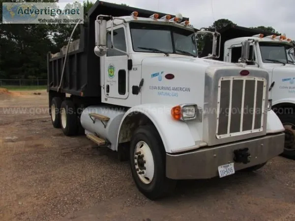 2014 Peterbilt CNG Dump Truck