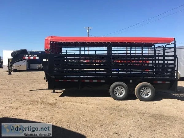 Gooseneck Stock Trailer CMS9440-16