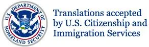 USCIS CERTIFIED and NOTARIZED TRANSLATION SERVICES