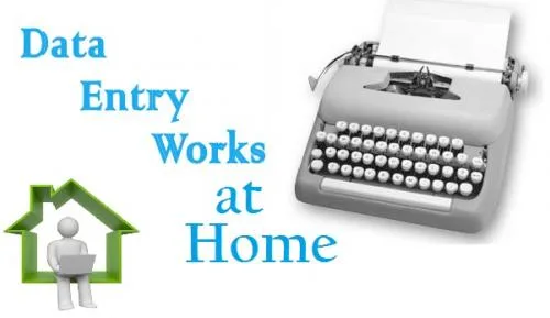 Part time home based data entry typing j