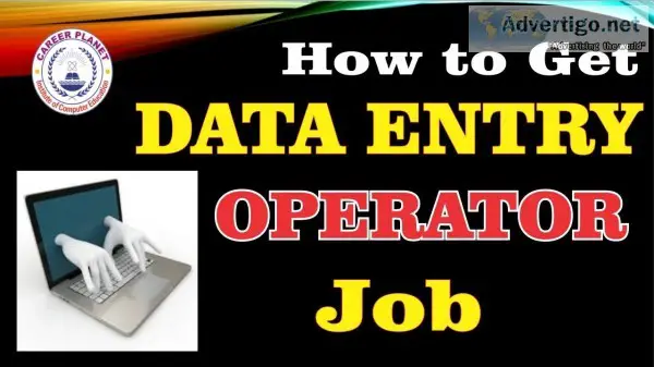Adposting data entry typing job work at