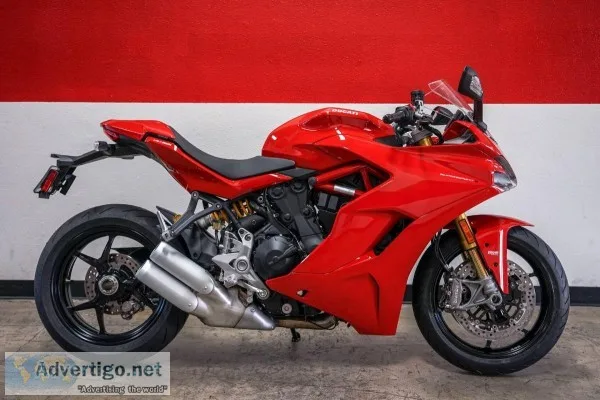 2017 Ducati Supersport S With ONLY 291 Miles