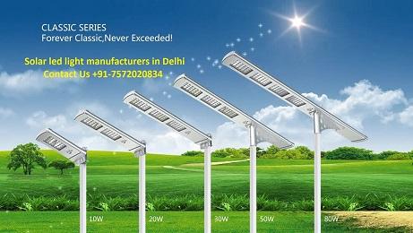 Solar Street light manufacturers in Delhi Dial 91-7572020834
