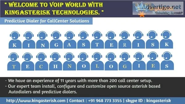 Predictive Dialer for Callcenter Solutions