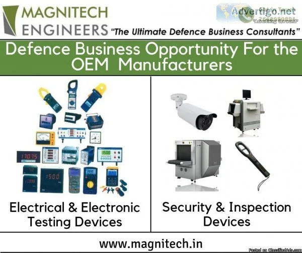 Opportunity For OEM Manufacturers  Magnitech Engineers