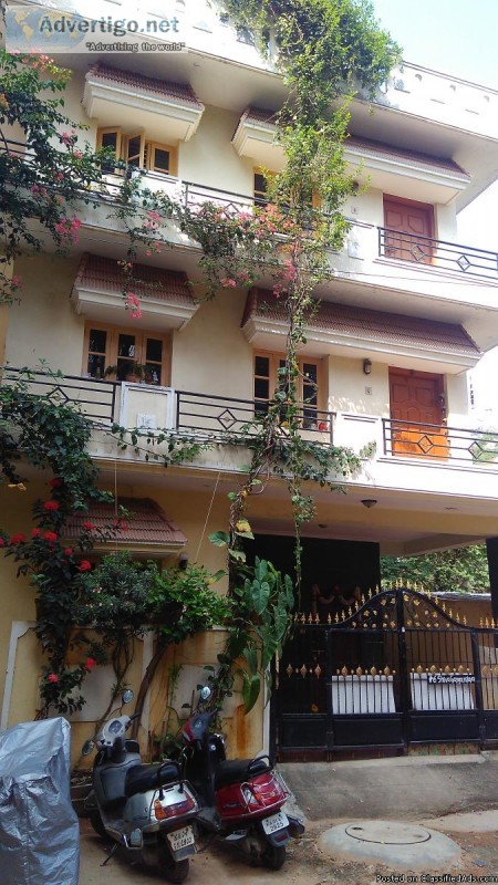 2BHK house for rent at Koramangala 4th block Srinivagilu