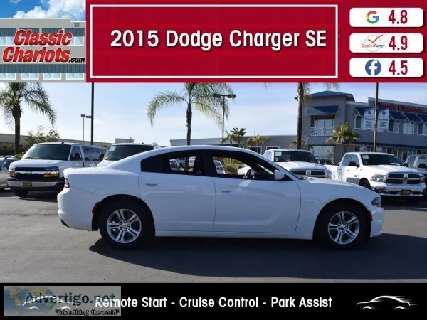 Used 2015 Dodge Charger SE for Sale in San Diego- 19600