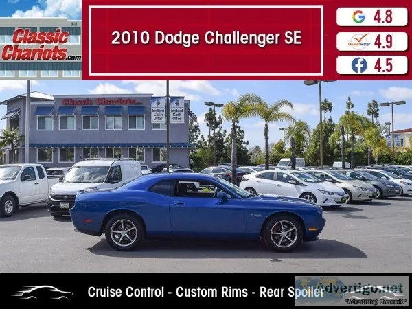 Used 2010 Dodge Challenger SE for Sale in San Diego- 19602
