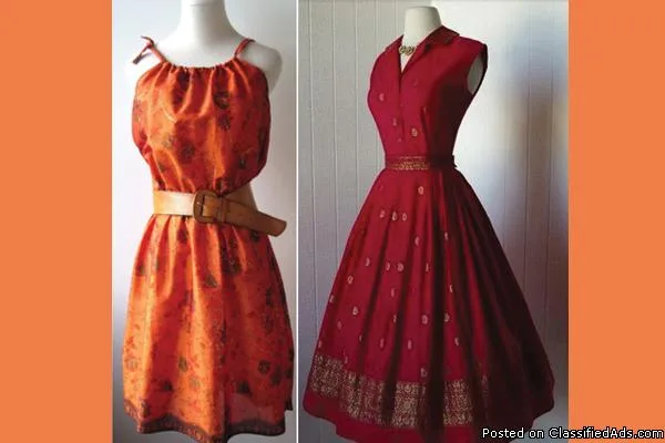 Silk Saree Convert to Western