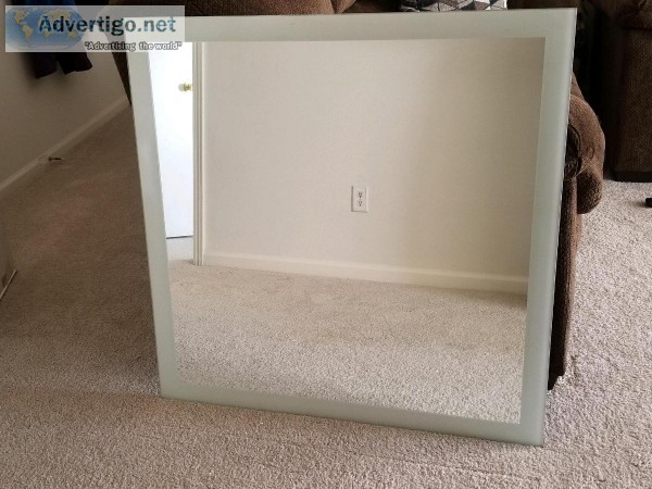 Frosted Edge Vanity Mirrors in 3 sizes