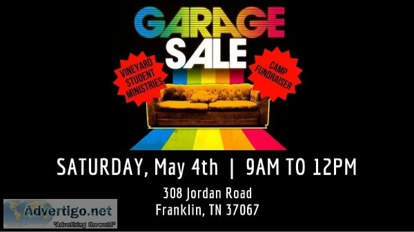 Vineyard Church Yard Sale