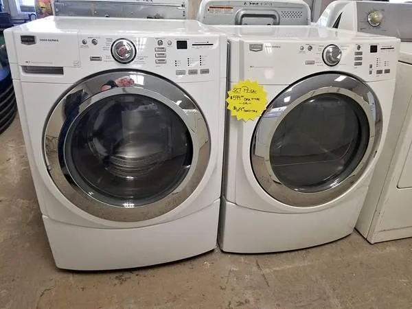 Front load washer dryer