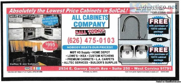 LOWEST COST CABINETS