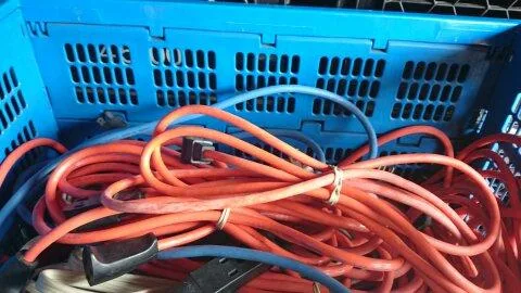 Electric extention Cables - 10  to 50  POWER BARS 6 SOCKETS