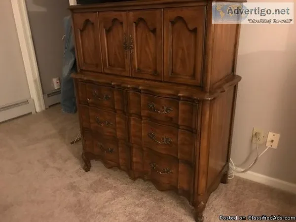 solid wood armoire
