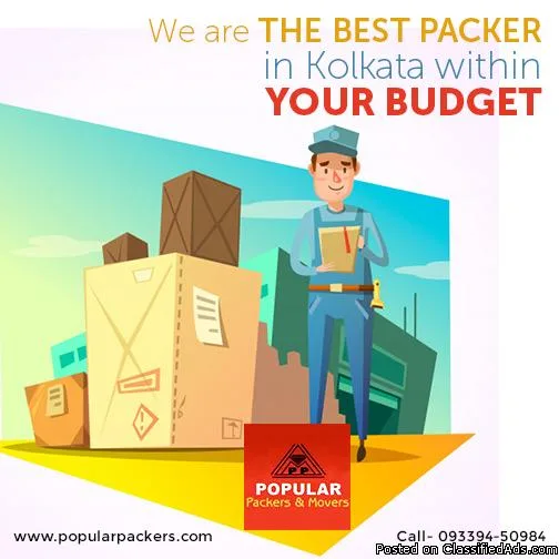 Cheapest And Best Packer in Kolkata  Popular Packers and Movers