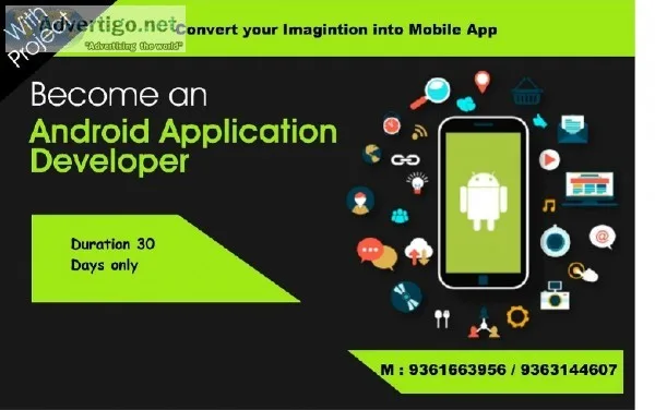 ANDROID APP DEVELOPMENT COURSE IN COIMBATORE