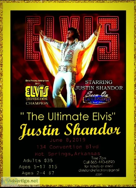 &quotThe Ultimate Elvis&quot Justin Shandor