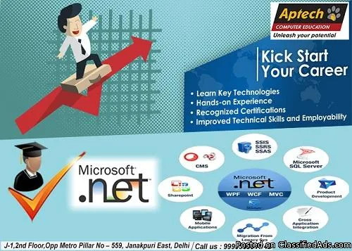 Top Dot Net Classes at DelhiAptech Janakpuri