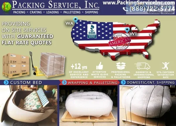 Packing Service Inc Mobile AL - Wooden Crates  Pallet Furniture
