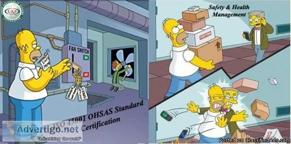 ISO 45001 OHSAS Standard Certification