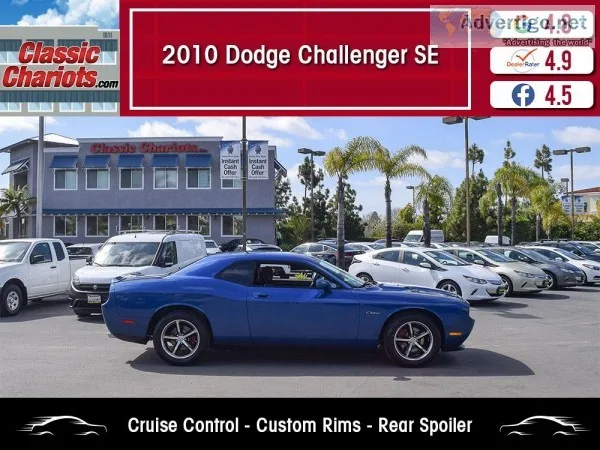 Used 2010 Dodge Challenger SE for Sale in San Diego- 19602