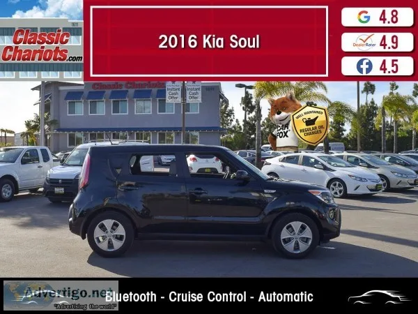 Used 2016 Kia Soul for Sale in San Diego - 19601