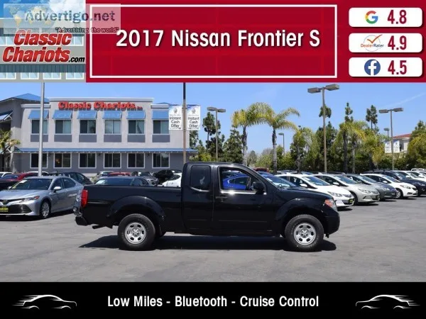 Used 2017 Nissan Frontier S for Sale in San Diego - 19617