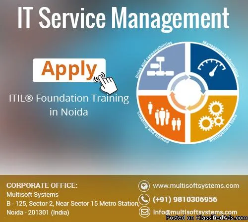 ITIL Training Certification in Noida