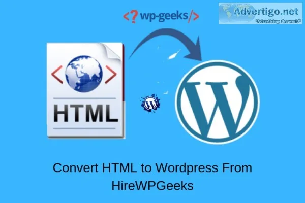 Converting HTML Website to Wordpress Theme From HireWpgeeks