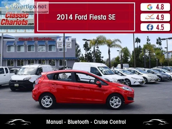 Used 2014 Ford Fiesta SE for Sale in San Diego - 19648
