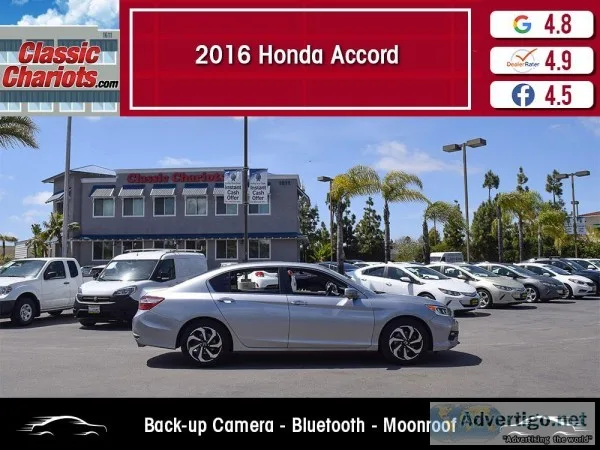 Used 2016 Honda Accord EX for Sale in San Diego- 19609