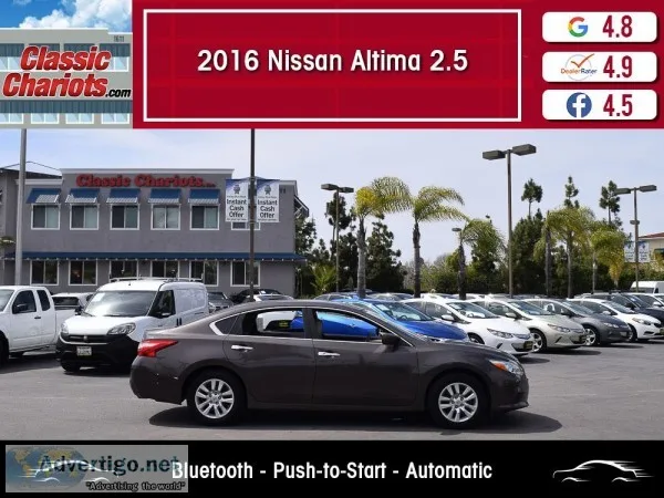 Used 2016 Nissan Altima 2.5 for Sale in San Diego - 19613
