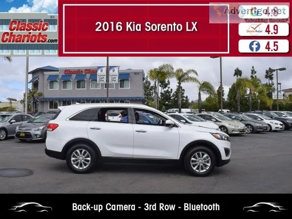 Used 2016 Kia Sorento LX for Sale in San Diego - 19638