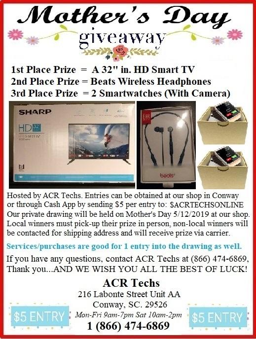 5 Raffle for Smart TVBeats Headphones and 2 Smartwatches