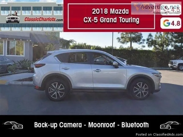 USED 2018 Mazda CX-5 Grand Touring for sale in San Diego 18570R