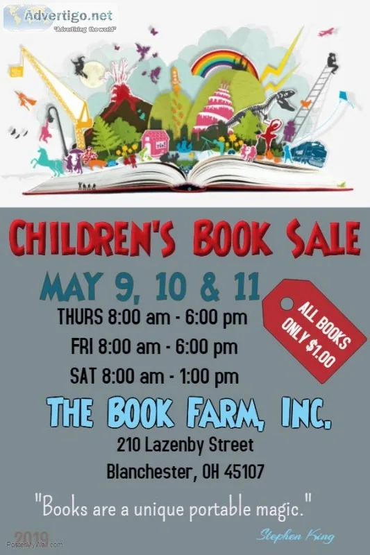 1.00 Children s Book Blowout Sale